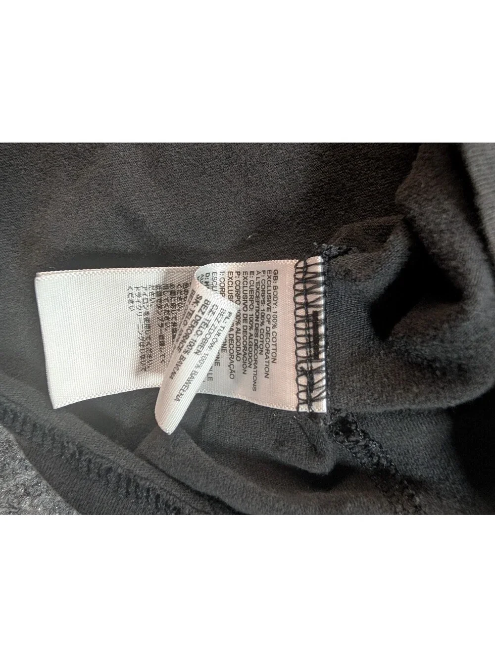The North Face Black Logo T-Shirt Men's Size Large